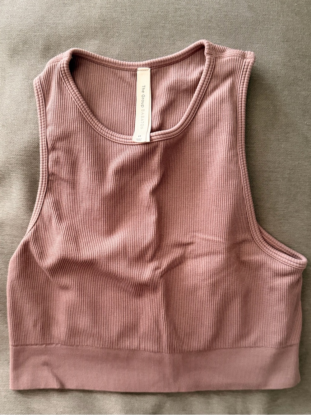 Babaton sports bra - mauve pink